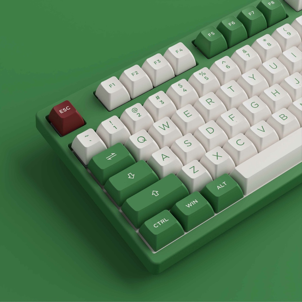 BÀN PHÍM CƠ AKKO 3087 / 3108 RF MATCHA RED BEAN AKKO CREAM YELLOW/BLUE SWITCH