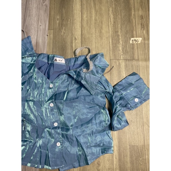 2hand áo xanh kiểu 190