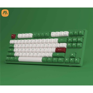 Bàn phím cơ AKKO 3087 RF Matcha Red Bean (2.4Ghz / AKKO sw v3)