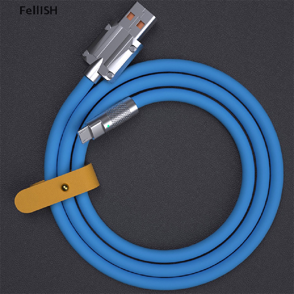 Dây Cáp Sạc Nhanh USB Loại C 439br 120W 6A Bằng Silicon Cho Xiaomi Huawei Samsung