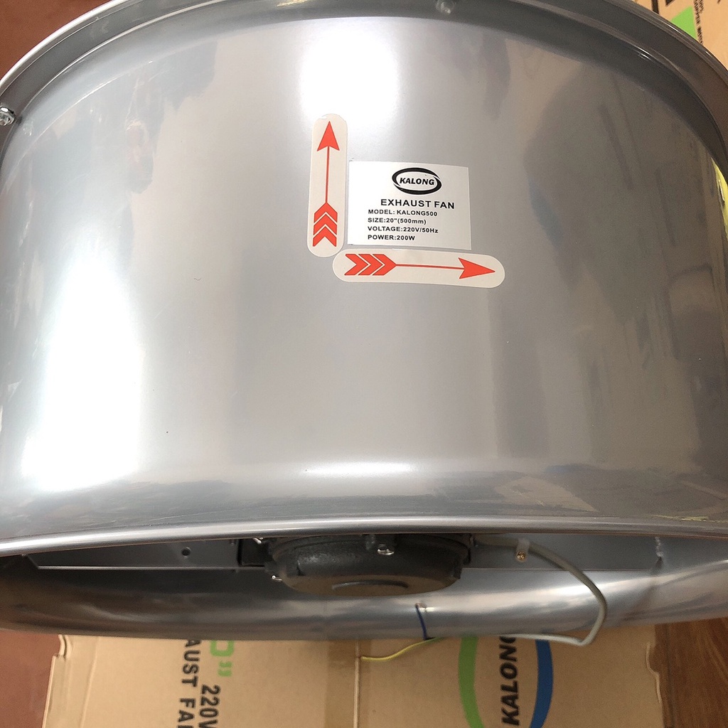 Quạt Hút Tròn Quạt Hướng Trục Công Nghiệp Sải Cánh 500  . Điện 220v hoặc 380v