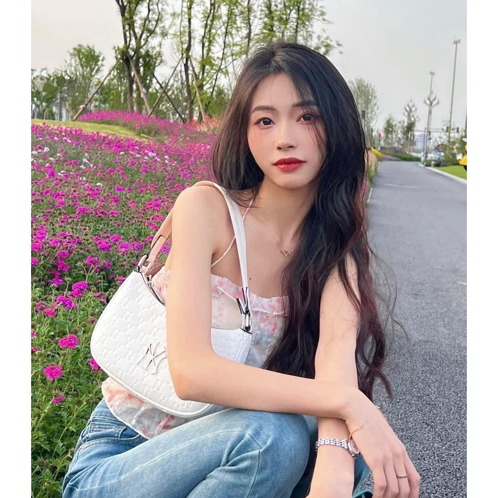 Túi Xách Nữ Đeo Chéo Thời Trang Hàn Quốc Da MLB NY Siêu Xinh Hàng Loại 1 Audrey_tuistore