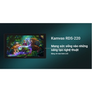 Bảng vẽ LCD Kamvas 22 (2.5K) (RDS-220)