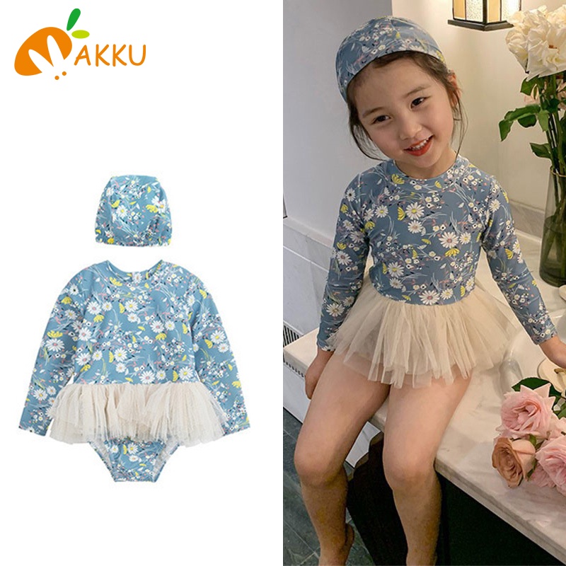 Đồ Bơi Váy Lưới Ngọt Ngào Cho Bé Gái Aku