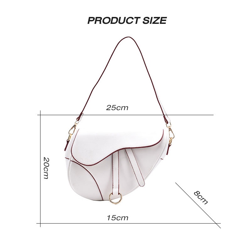 MISCHA Túi Đeo Chéo Vai Bằng Da PU Thời Trang Sành Điệu Cho Nữ