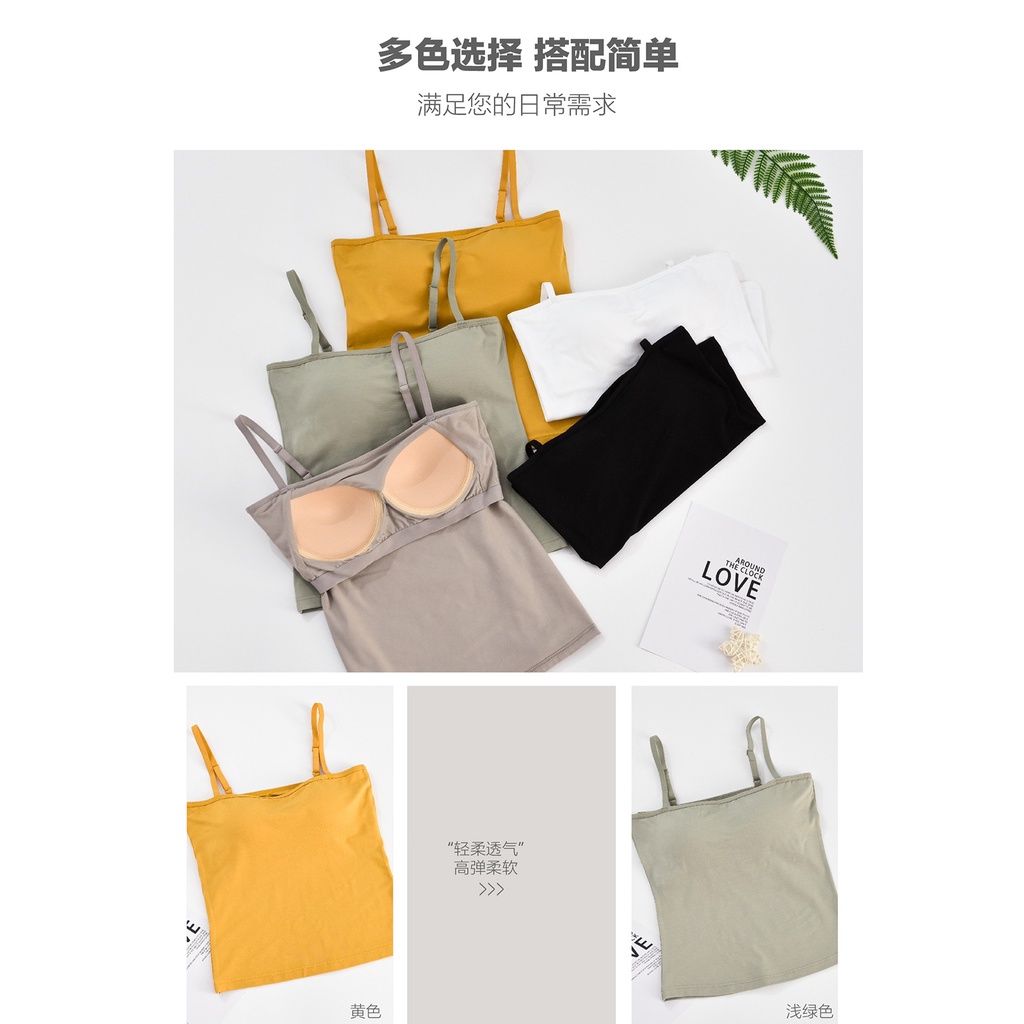Áo Hai Dây MàU Trơn Co DãN TốT
