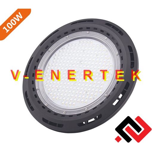 Đèn LED nhà xưởng UFO 100W / Đèn LED chiếu sâu UFO 100W / Đèn LED HIGHBAY UFO 100W hiệu suất cao 170