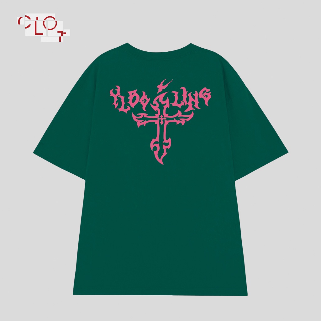 CLOT Áo thun nam nữ fashion retro Nâu xám bigsize unisex ulzzang 100%cotton