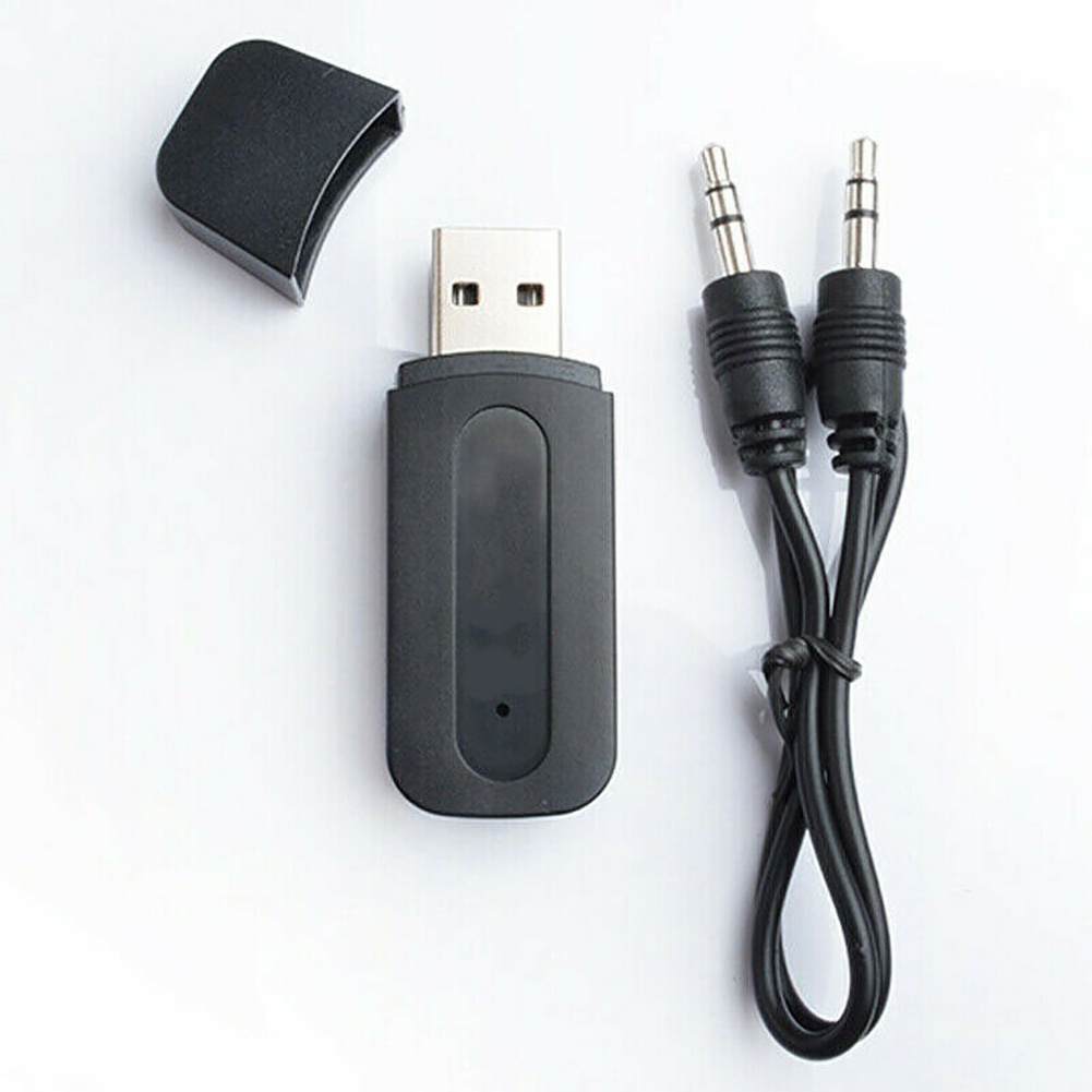 Thiết Bị Nhận Tín Hiệu Âm Thanh Bluetooth Không Dây 3.5mm Aux Sang USB