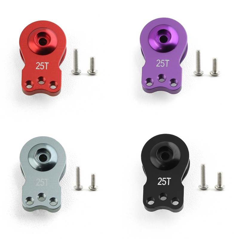 Cánh Tay Servo Điều Chỉnh Được Bằng Hợp Kim Nhôm 25T Cho Xe Điều Khiển Từ Xa Traxxas TRX4 TRX6 1 / 10