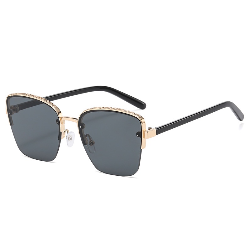 Kính Mát Gọng Kim Loại Thời Trang Cho Nam / Nữ