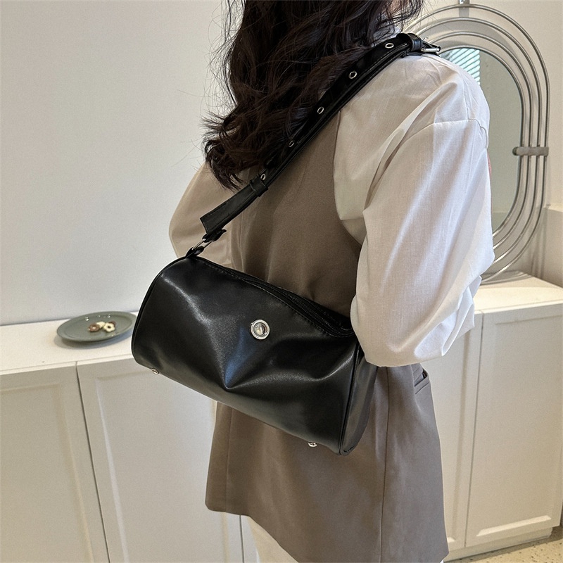 Túi Xách JASMIN NOIR Da PU Đính Đinh Tán Thiết Kế Đơn Giản Thời Trang Cho Nữ