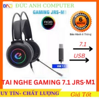 Tai nghe Gaming 7.1  JRS-M2/M1  Led RGB , Cổng USB , Full Box, Âm Thanh Cực Hay, Chính Hãng 100% ,Bảo Hành 6 Tháng