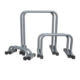 Combo 3 bộ Xà kép Parallettes, Dụng cụ chống đẩy Pocorrys 02, Màu ghi