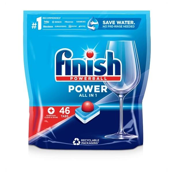Viên rửa chén bát Finish All in One 110 viên Nhập Khẩu Finish Châu Âu, dùng cho tất cả các loại máy
