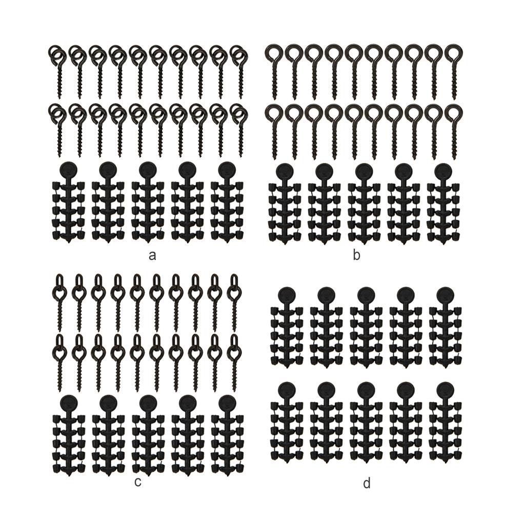 [MAPD] Set 20 Phụ Kiện Móc Câu Cá Bằng Nhựa Chặn Xoay Được