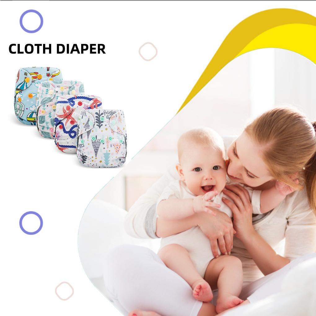 Bỉm Bằng Than Tre Chống Thấm Nước Có Thể Điều Chỉnh Một Kích Cỡ Tiện Dụng