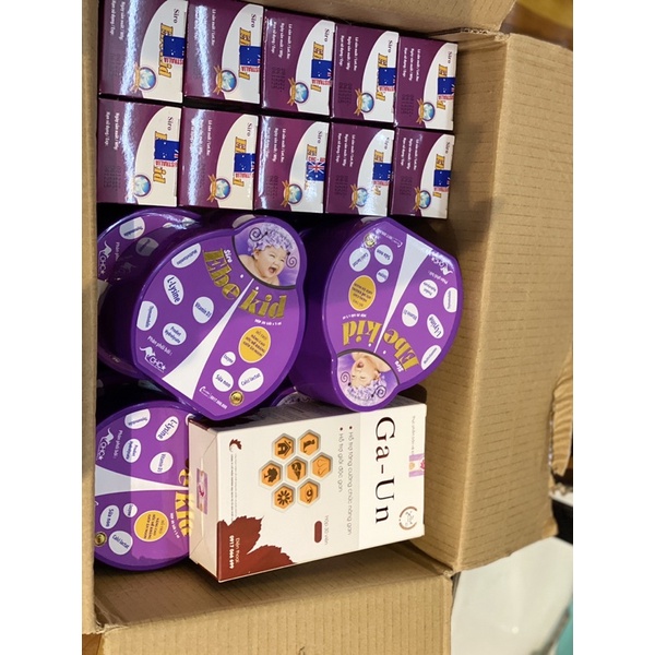 Ebekid gói, ebekid chai siro- hàng chuẩn công ty