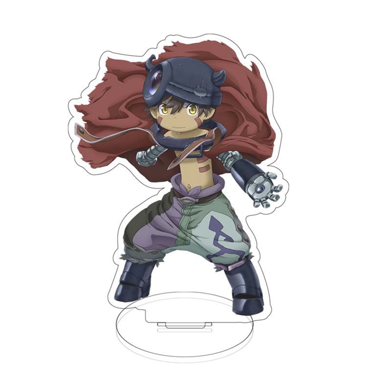 Mô Hình Nhân Vật Anime Made In Abyss Bằng Acrylic Để Bàn Trang Trí