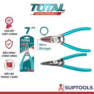 Kềm mở phe ngoài đầu thẳng 180mm total thtj21801 kìm tháo phanh 7 inch đường kính đầu 1,8mm
