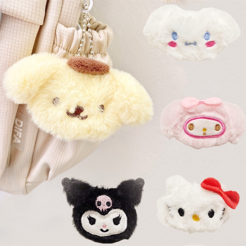 SANRIO Móc Khóa Hình Mèo Hello Kitty Bằng Bông Dễ Thương