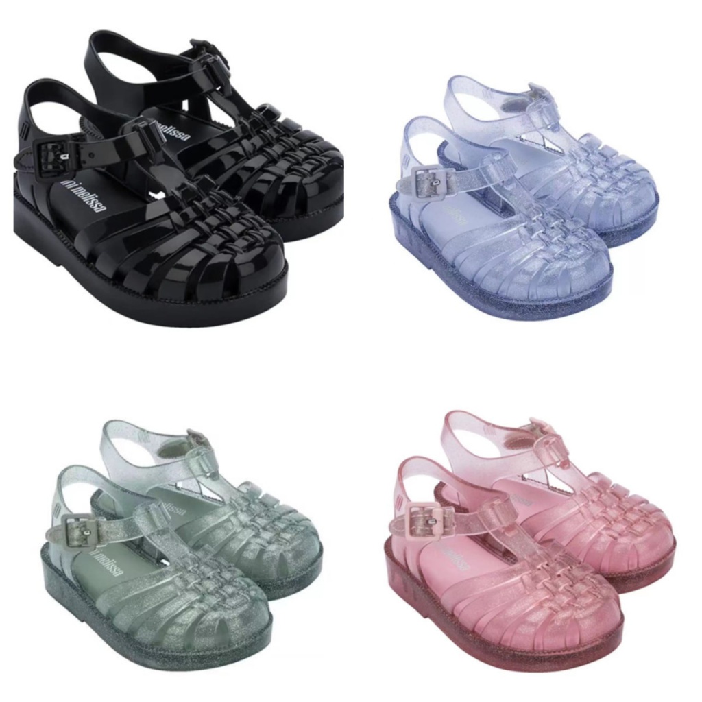 Giày Sandal 21 Melissa Màu Sắc Kẹo Ngọt Phong Cách Hàn Quốc Cho Bé