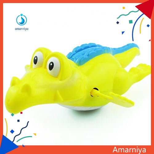 Đồ Chơi Lên Dây Cót Hình Cá Sấu Sáng Tạo Cho Bé Khi Tắm