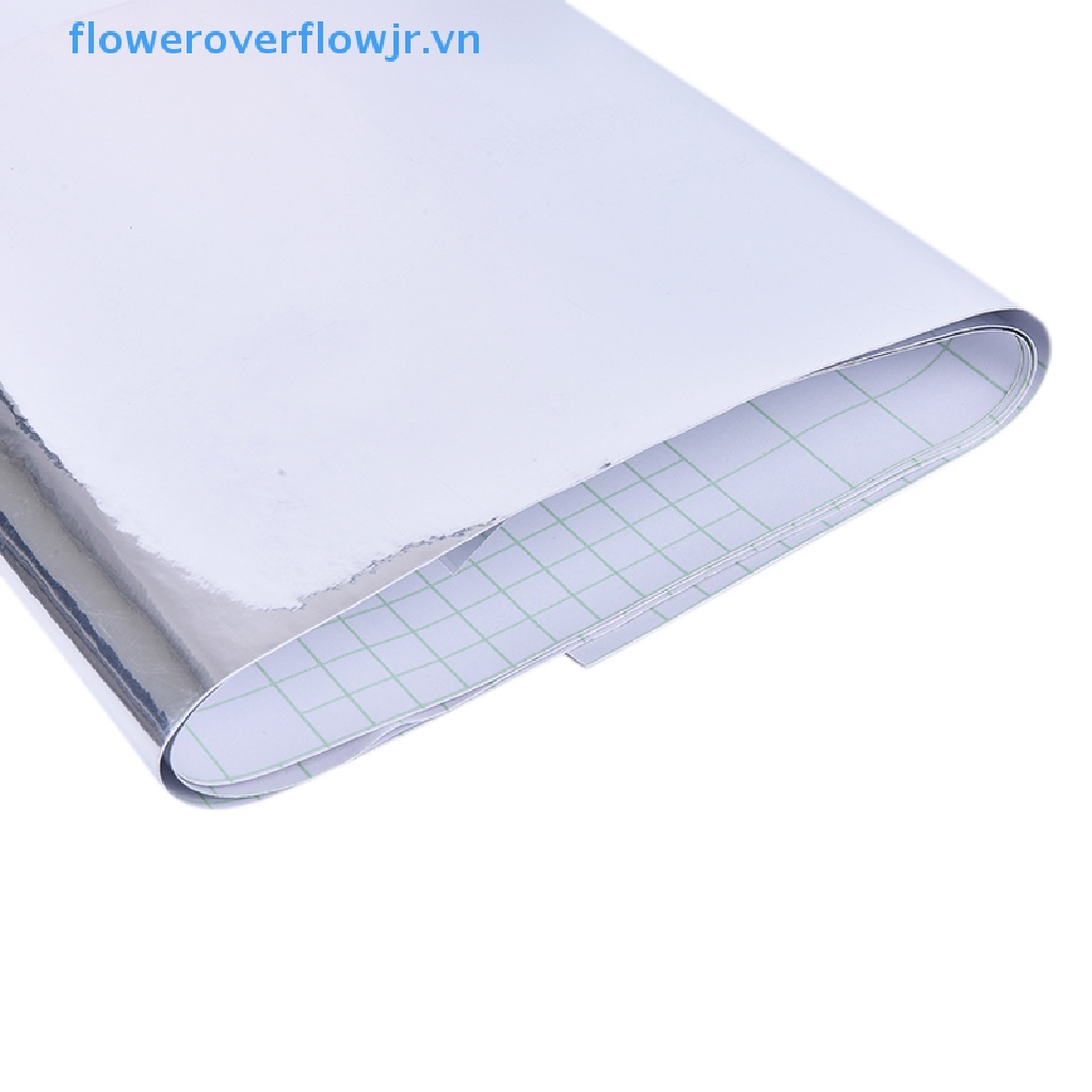 Miếng Dán Trang Trí Xe Hơi Tráng Gương Bằng Lá Chrome