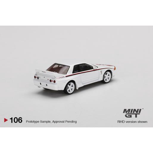 MÔ HÌNH 1:64 MINI GT - Nissan Skyline GT-R  Nismo S-Tune White