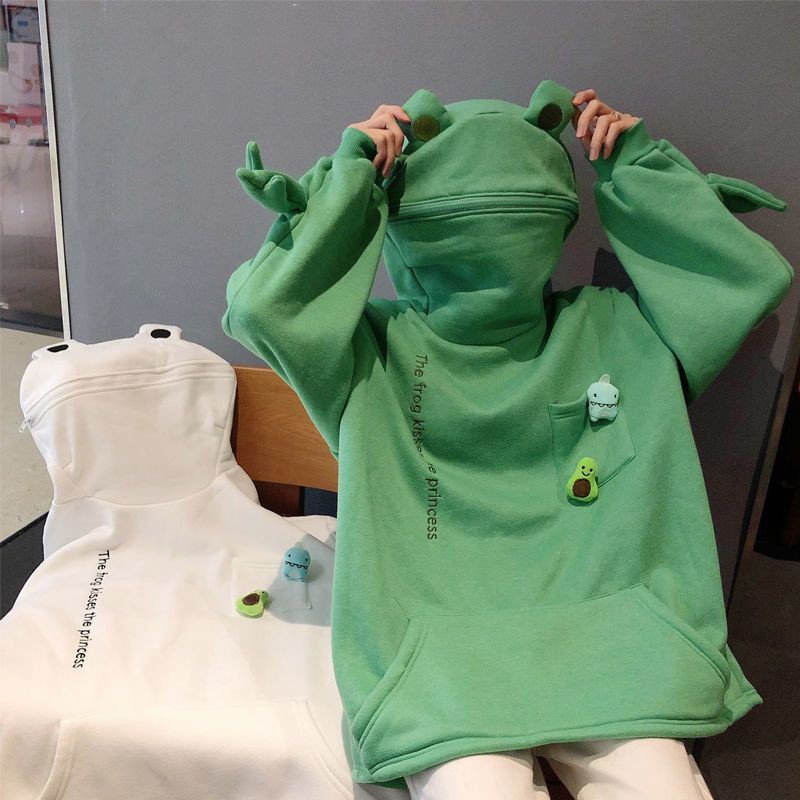 ÁO HOODIE ẾCH KÉO KHOÁ MŨ S-4XL TO - Có ảnh thật