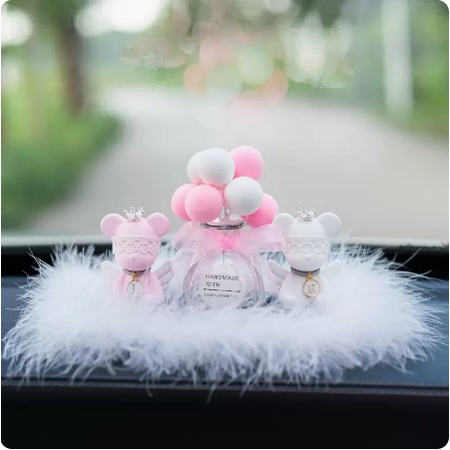 Set Gấu Thiên Thần Xinh Xắn Trang Trí Taplo Oto, Nước Hoa Oto