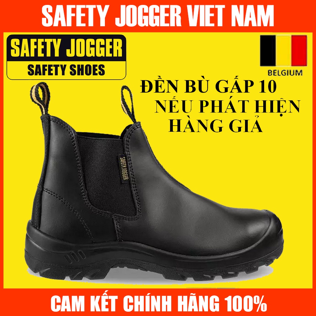 Giày Bảo Hộ Lao Động Safety Jogger Bestfit chống va đập, chống thấm nước tốt