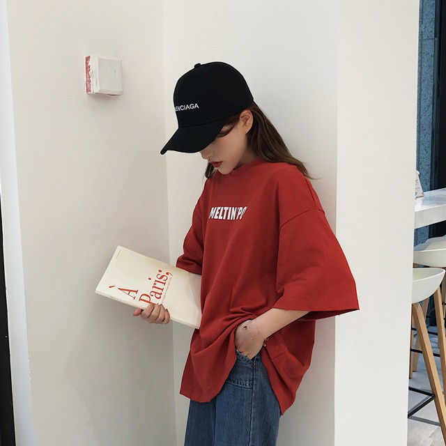 ORDER (có ảnh thật) áo phông tay lỡ dáng rộng MELTIN'POT ulzzang Hàn