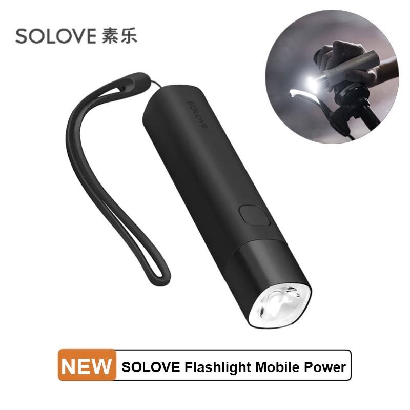 Đèn pin kiêm Pin Sạc Dự Phòng YouPin SOLOVE X3s 3000mAh Đa Năng Tiện Dụng tiện lợi chính hãng - Minh Tín Shop