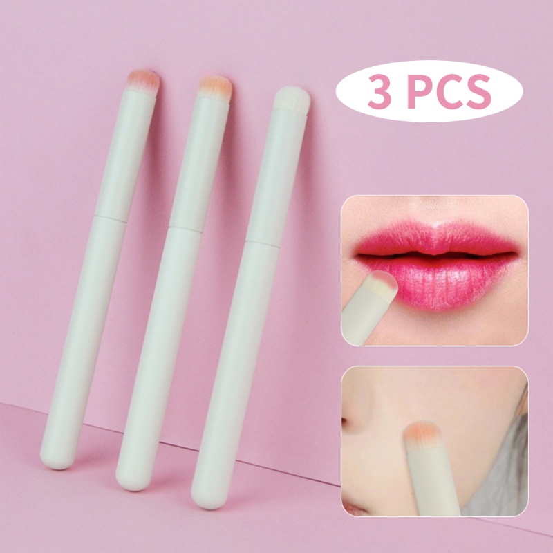 Set 1 / 3 Cọ Trang Điểm Đầu Tròn Đa Năng Tiện Dụng