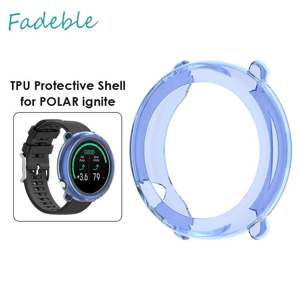 Ốp TPU Trong Suốt Bảo Vệ Mặt Đồng Hồ Thông Minh POLAR Ignite