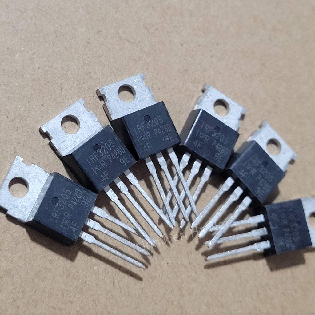 IRF3205 mosfet kênh N irf305 tháo máy chân dài 3205 lưng đồng