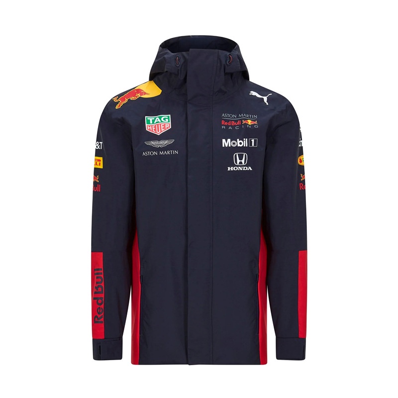 Áo Khoác Nam Dài Tay Chống Gió In Hình Bánh Xe Đua Red Bull Mercedes-Benz McKay F1