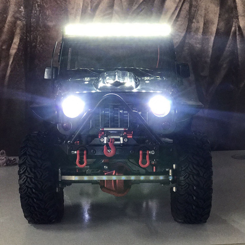Thanh Đèn LED 146MM 36 Bóng Gắn Nóc Xe Hơi Axial SCX10 90046 Traxxas TRX4 Tỉ Lệ 1 / 8 1 / 10 RC Crawler