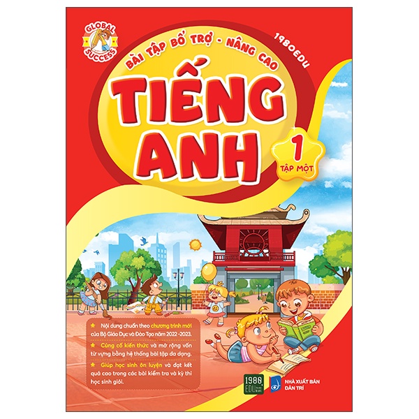 Sách - Bài Tập Bổ Trợ Nâng Cao Tiếng Anh Lớp 1 - Tập 1