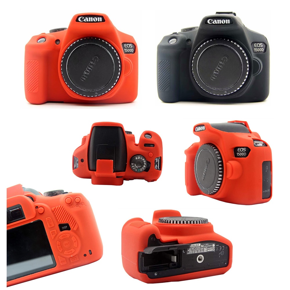 Ốp Bảo Vệ Máy Ảnh Canon EOS 6D II 800D 750D 1300D 1500D 70D 5D Mark IV 80D 5DS 5DR 5D3 Bằng Silicon Mềm