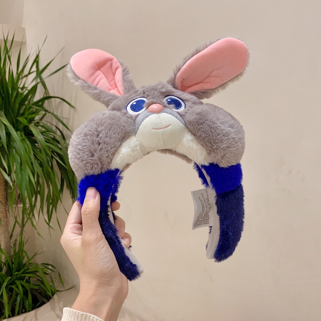 Băng Đô Cài Tóc Ba Chiều Hình Búp Bê Hoạt Hình Disney Siêu Dễ Thương Vui Nhộn Phong Cách Hàn Quốc