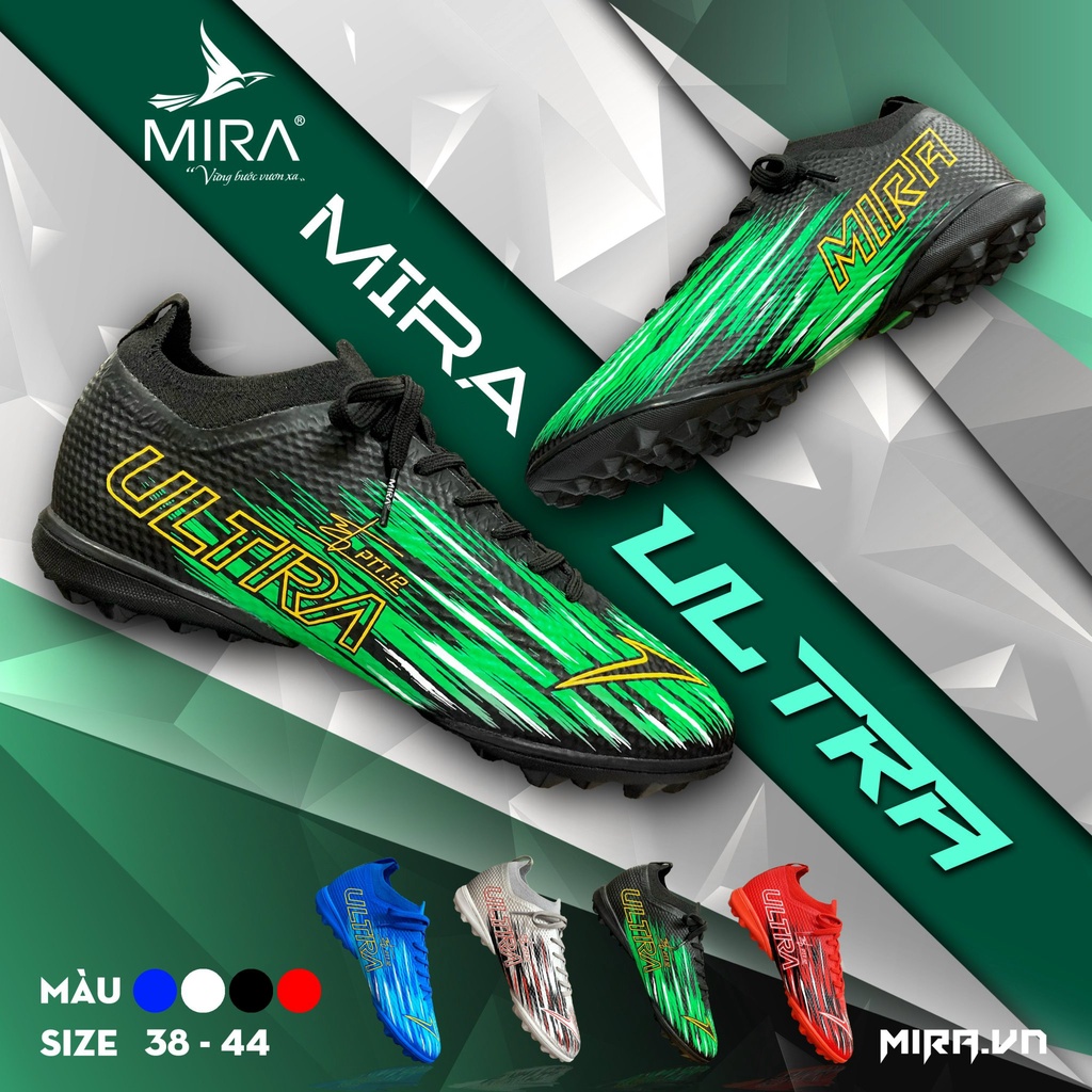 Giày Bóng Đá MIRA Mira Ultra TF Sân Cỏ Nhân Tạo Chính Hãng ,Giày Đá Bóng Sân Cỏ Nhân Tạo Cao Cấp