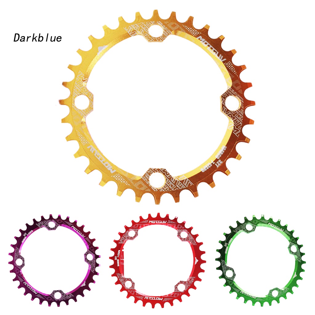 Đĩa Xích Đơn / Tròn / Oval 104BCD 32T 34T 36T 38T Cho Xe Đạp