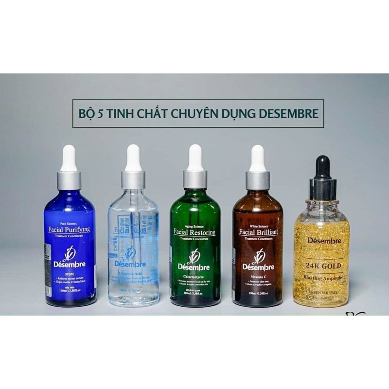 Tinh Chất Cô Đặc Làm Sạch Mụn Desembre Pure Science Facial Purifying Treatment 30ml/100ml