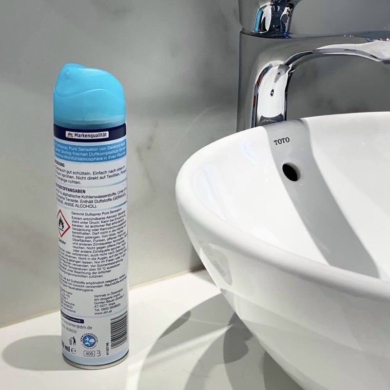 Xịt thơm phòng hương hoa Denkmit, 300ml ,hàng Đức