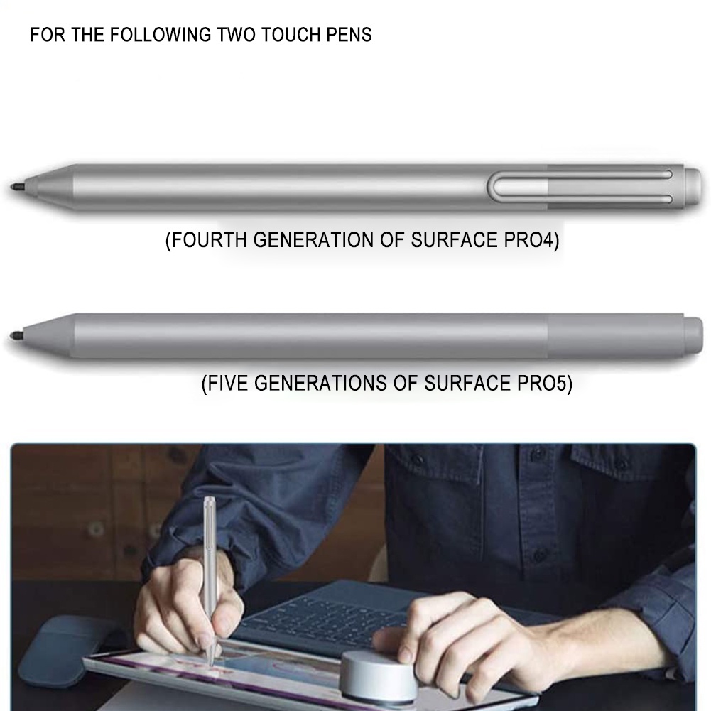 1 / 3 cái Mẹo bút stylus HB Refill Touch Capacitive Pencil Nibs Thay thế cho Microsoft Surface Pro 4 Pro 5 Pro 6 Pro 7 GO 2/3 Sách Máy tính xách tay