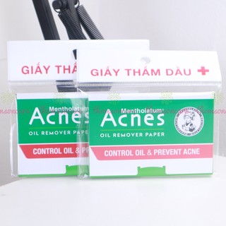 Giấy thấm dầu Acnes - 100 tờ