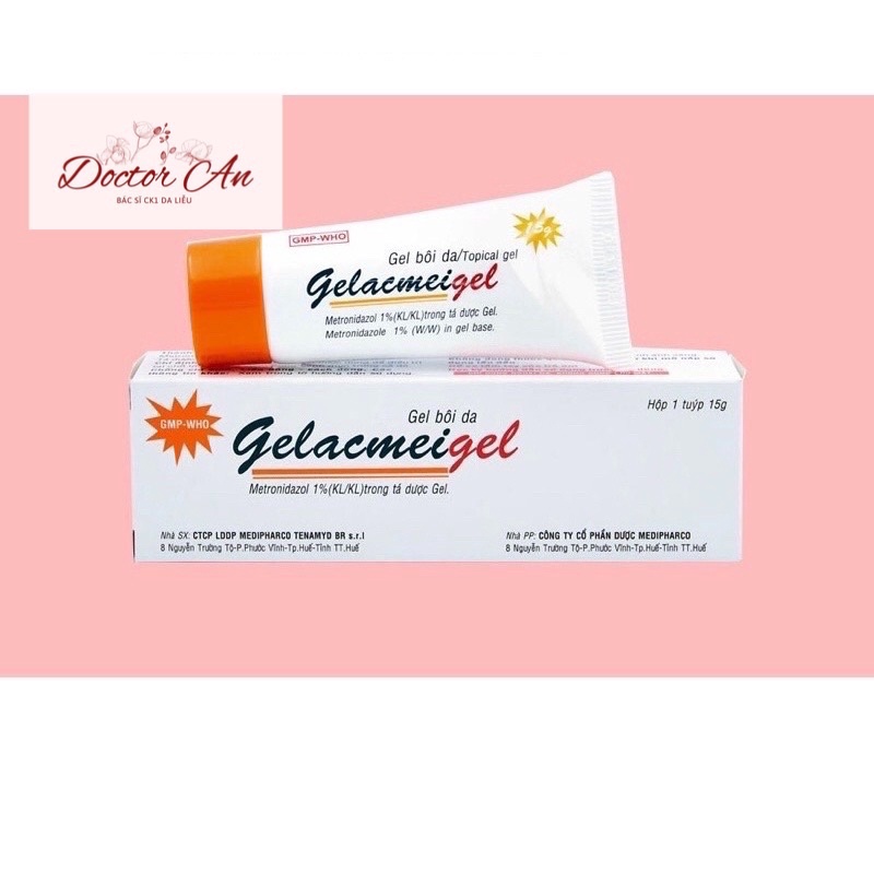 [công ty] gel bôi ngoài da Gelacmigel 15g  gel acmigel gelacmeigel gel acmeigel gelacmegel gel acmegel 15g BS DA LIỄU AN