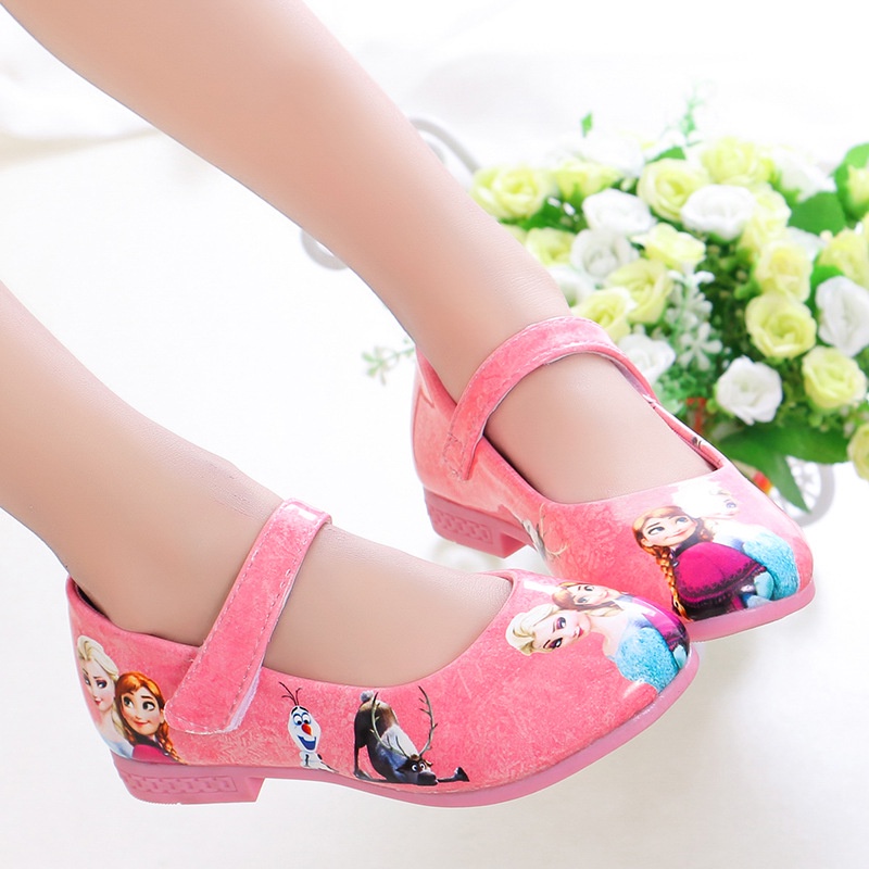 Giày búp bê công chúa Elsa cho bé gái 3-8 tuổi